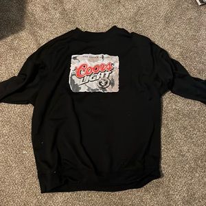 coord light pullover sweatshirt